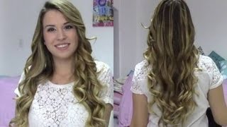 Como faço cachos com Babyliss - Tutorial