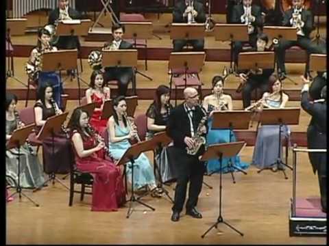 Saxophone solo, Daniel Gremelle à Taïwan