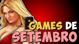 GAMES - Lançamentos de SETEMBRO