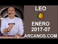 Video Horscopo Semanal LEO  del 12 al 18 Febrero 2017 (Semana 2017-07) (Lectura del Tarot)