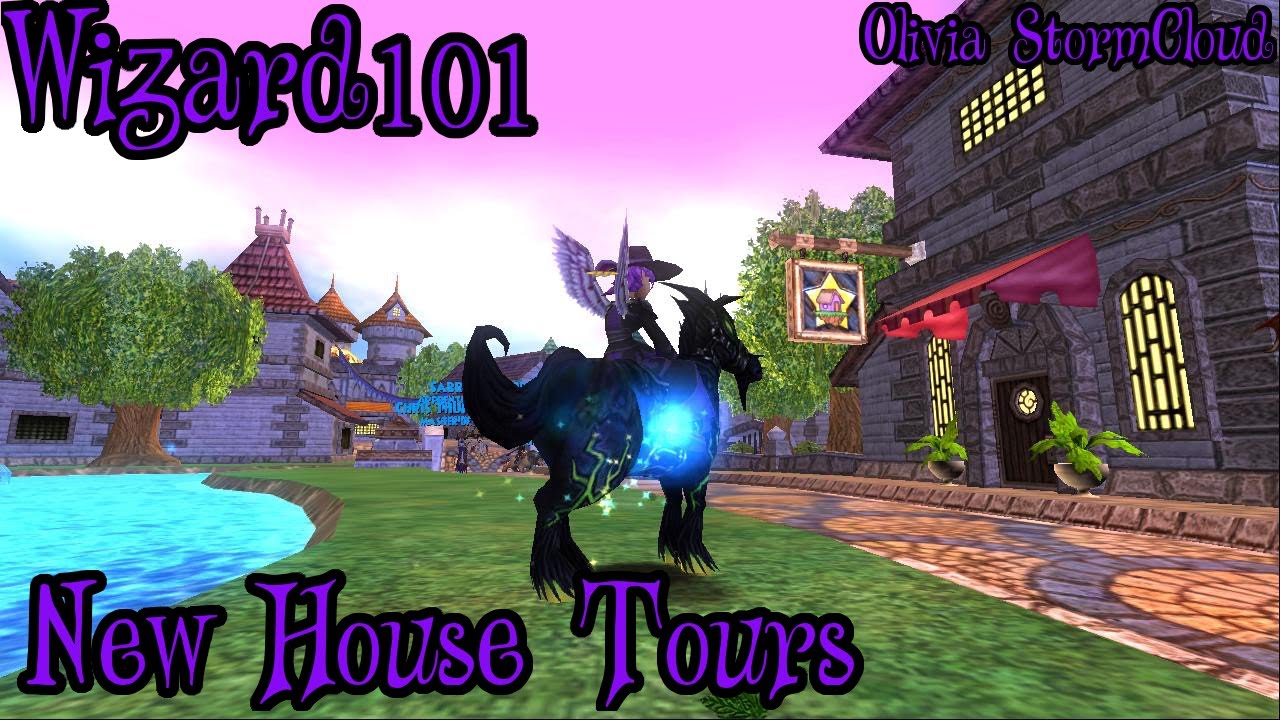 Wizard101: Test Realm - House Tours - YouTube