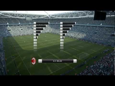 PES 2012 - Juventus vs AC Milan PC Gameplay Max Settings HD