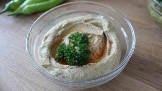 Hummus / Humus / Rezept / Dip & KNOBLAUCH SCHÄLEN KÜCHENTIPP!