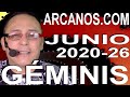 Video Horscopo Semanal GMINIS  del 21 al 27 Junio 2020 (Semana 2020-26) (Lectura del Tarot)