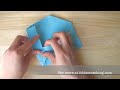 3 - How To Make An Origami Paper Envelope (no Tape Or Glue Needed)