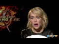 Catching Fire Cast Plays Would You Rather - Jennifer Lawrence, Josh Hutcherson, Sam Claflin