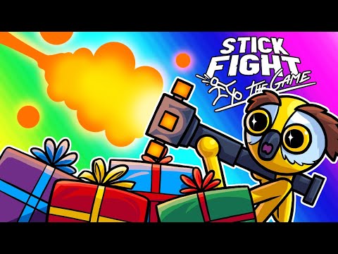Stick Fight Funny Moments - Santa Loves Vanoss!