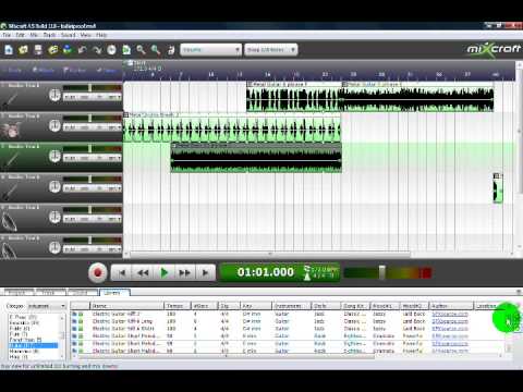 Garage Band Like Program for Windows Called Mixcraft - YouTube