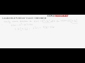 LAGRANGES-MEAN-VALUE-THEOREM Free online class