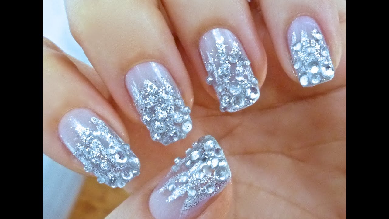 Unhas Decoradas - Diamante - Nail Art - YouTube Unhas Decoradas - Diamante - Nail Art - YouTube