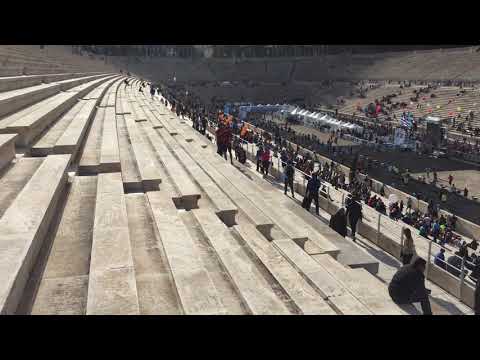 Download Athens Marathon - Panathenaic Stadium (Kallimarmaro) - first Olympics Stadium, Athens, Greece