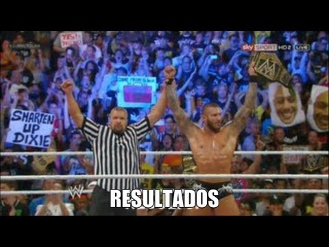 WWE SUMMERSLAM 18 De Agosto 2013 Resultados/Highlights En Español