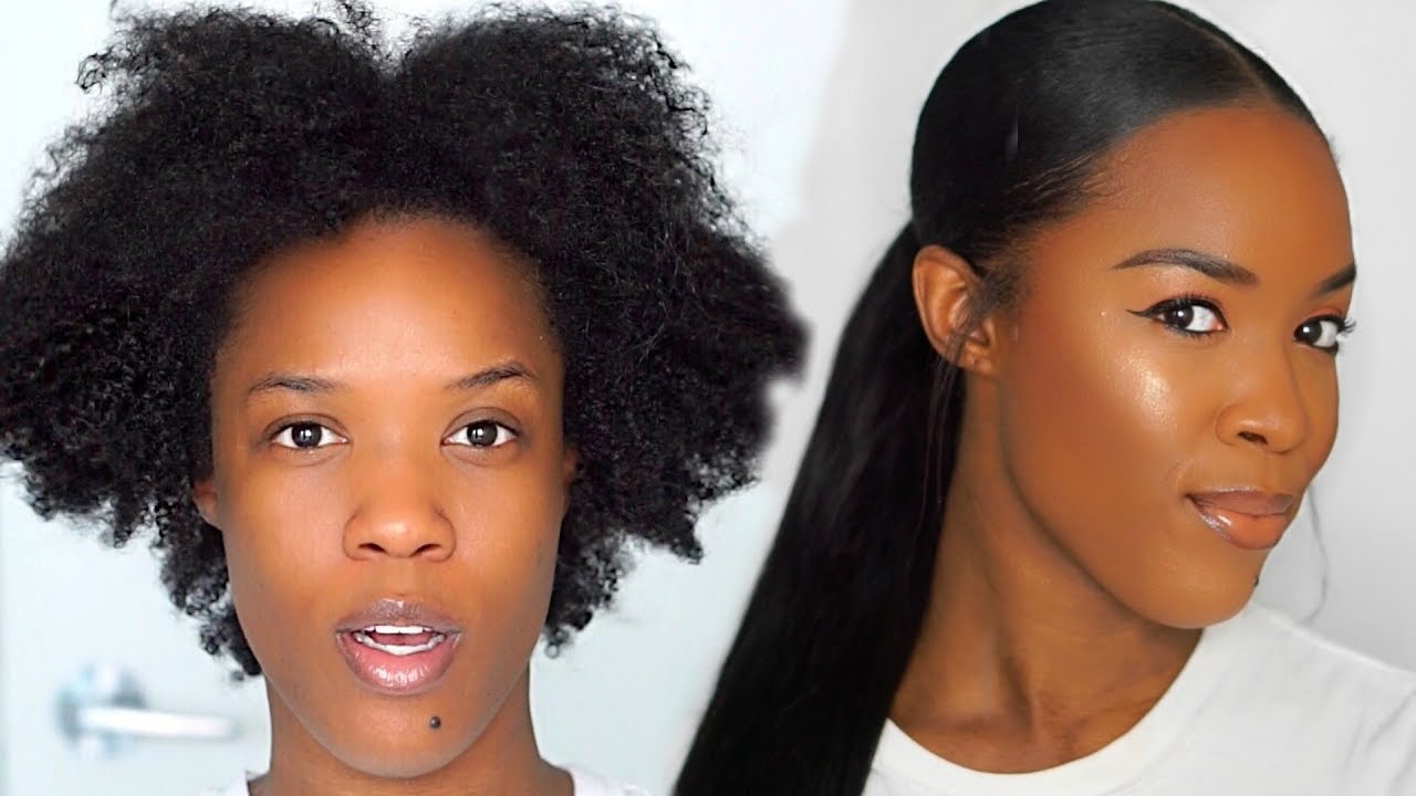 How To Do A Slicked Back Ponytail With Weave