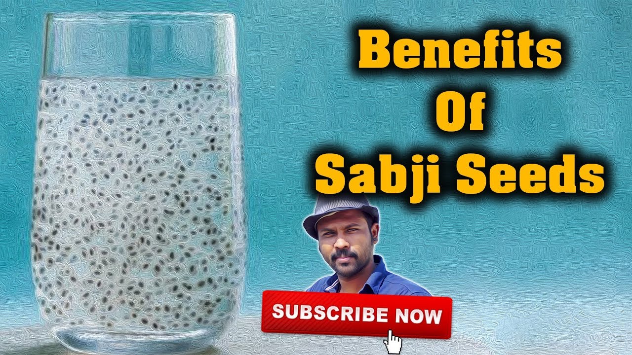 சப்ஜா விதை பயன்கள் | Benefits of Sabja Seeds | Esh Vlog