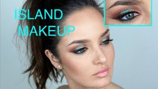 Exotic Island Makeup Tutorial Dedicated to Margo (Brain Tumour Fundraiser)