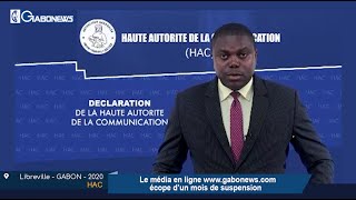 GABON / HAC : Le média en ligne www.gabonews.com écope d’un mois de suspension