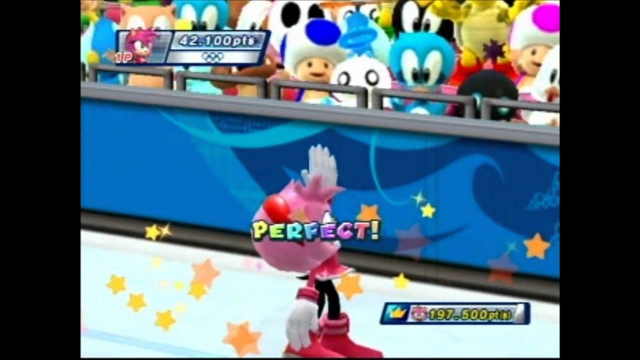 wii ice skating game