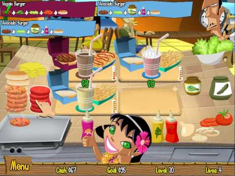 Reflexive Arcade Games 03 Burger Island - YouTube