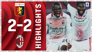 Highlights | Genoa 2-2 AC Milan | Matchday 12 Serie A TIM 2020/21