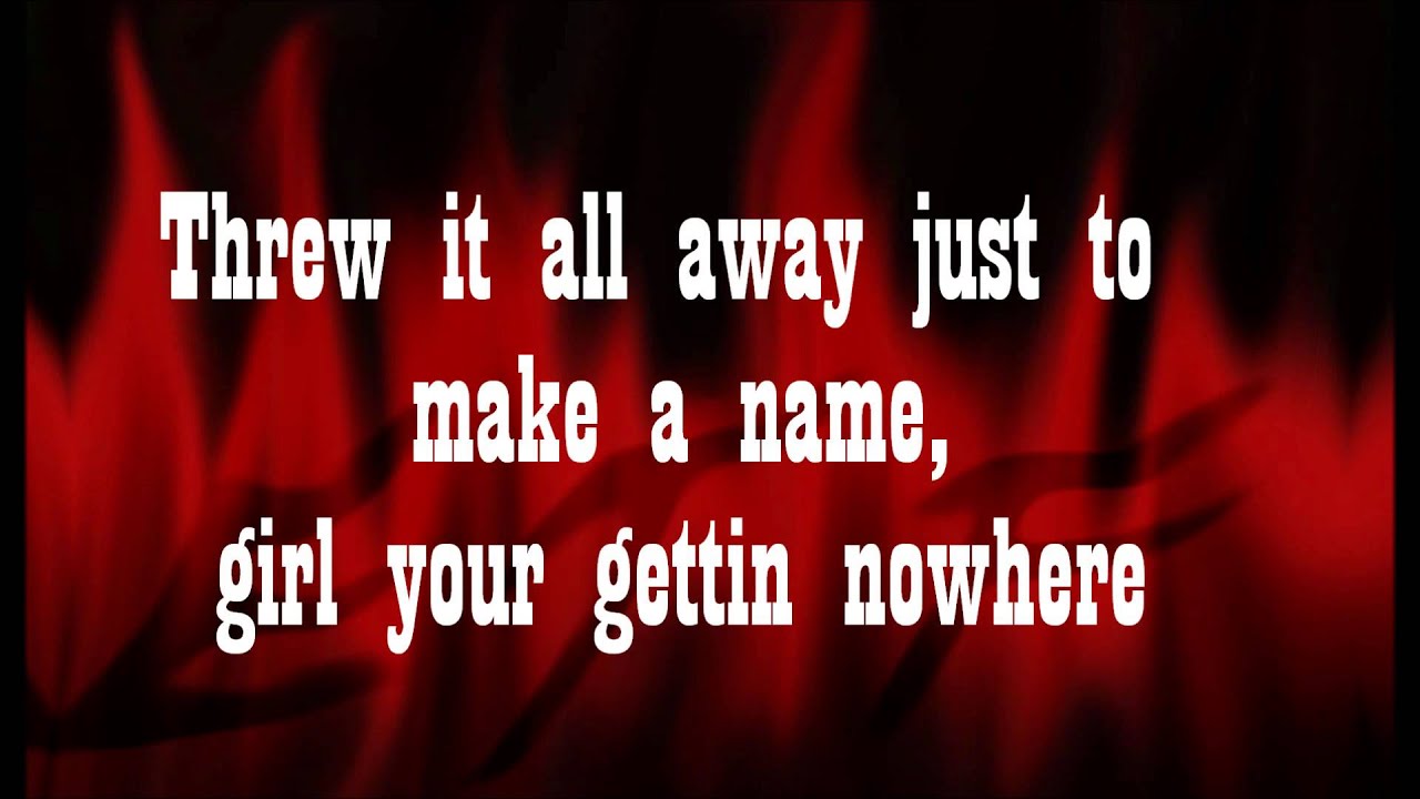 Live Fast And Die Beautiful - Escape The fate Lyrics - YouTube