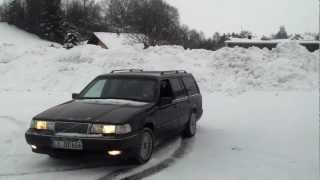 Volvo V90 3.0 Parkplatz Driftaction :-)