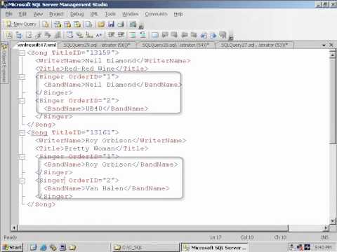 SQL 2008 Flwor Lab 6.2