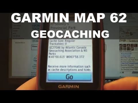 Garmin GPSMAP 62s - How to Use Paperless Geocaching - YouTube