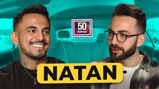 Natan: как пережить хейт всей страны. Лерчек, Бьянка, Тимати, развод / 50 вопросов