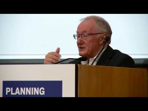 Professor Michael Batty from University College London, UK at the UCD AESOP Conference 2013.