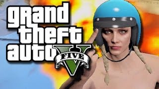 GTA 5 Online Funny Moments! - Airport Madness! (GTA 5 Funny Gameplay)