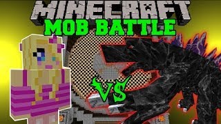 GIRLFRIEND VS MOBZILLA - Minecraft Mob Battles - OreSpawn Mod