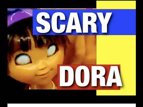 scary dora doll