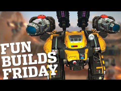 🔴 War Robots - Fun Setups For The Behemoth - Fun Builds Friday Episode 1 | WR Live Stream Gameplay