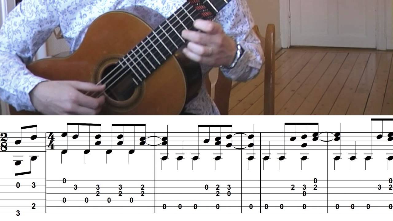 The Beatles - Here Comes The Sun - Tabs (Classical Guitar Cover by