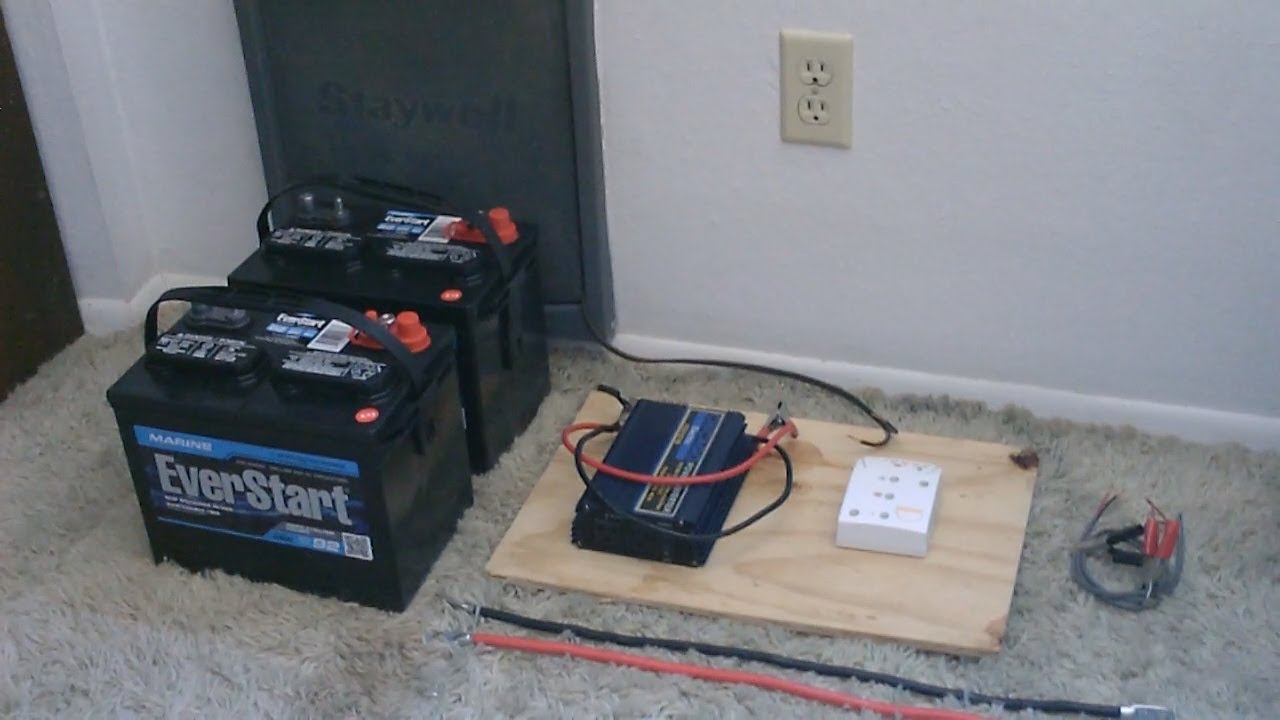  battery bank) - simple 'detailed' instructions - DIY solar system