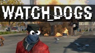 Watch Dogs Multiplayer Funny Moments! (Under the Map Glitch, Car Surfing, and More)