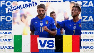 Highlights: Italia-Belgio 2-1 (10 ottobre 2021)