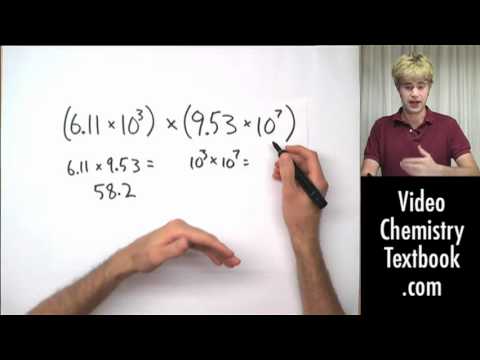 Scientific Notation: Multiplication and Division - YouTube