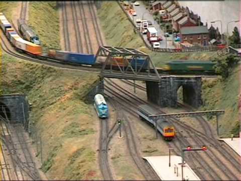 This is footage taken of our Modern Image 'N' Gauge Model Railway 