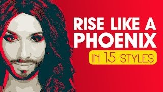 RISE LIKE A PHOENIX in 15 Styles - Digges Ding