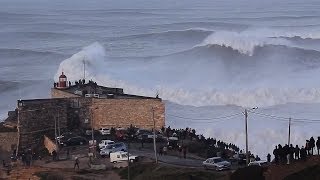 Andrew Cotton and Garrett McNamara Hunt for XXL Big Wave at Nazaré | Behind the Lines, Teaser