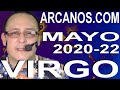 Video Horóscopo Semanal VIRGO  del 24 al 30 Mayo 2020 (Semana 2020-22) (Lectura del Tarot)