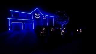 Halloween Light Show 2013- The Fox (What Does the Fox Say)