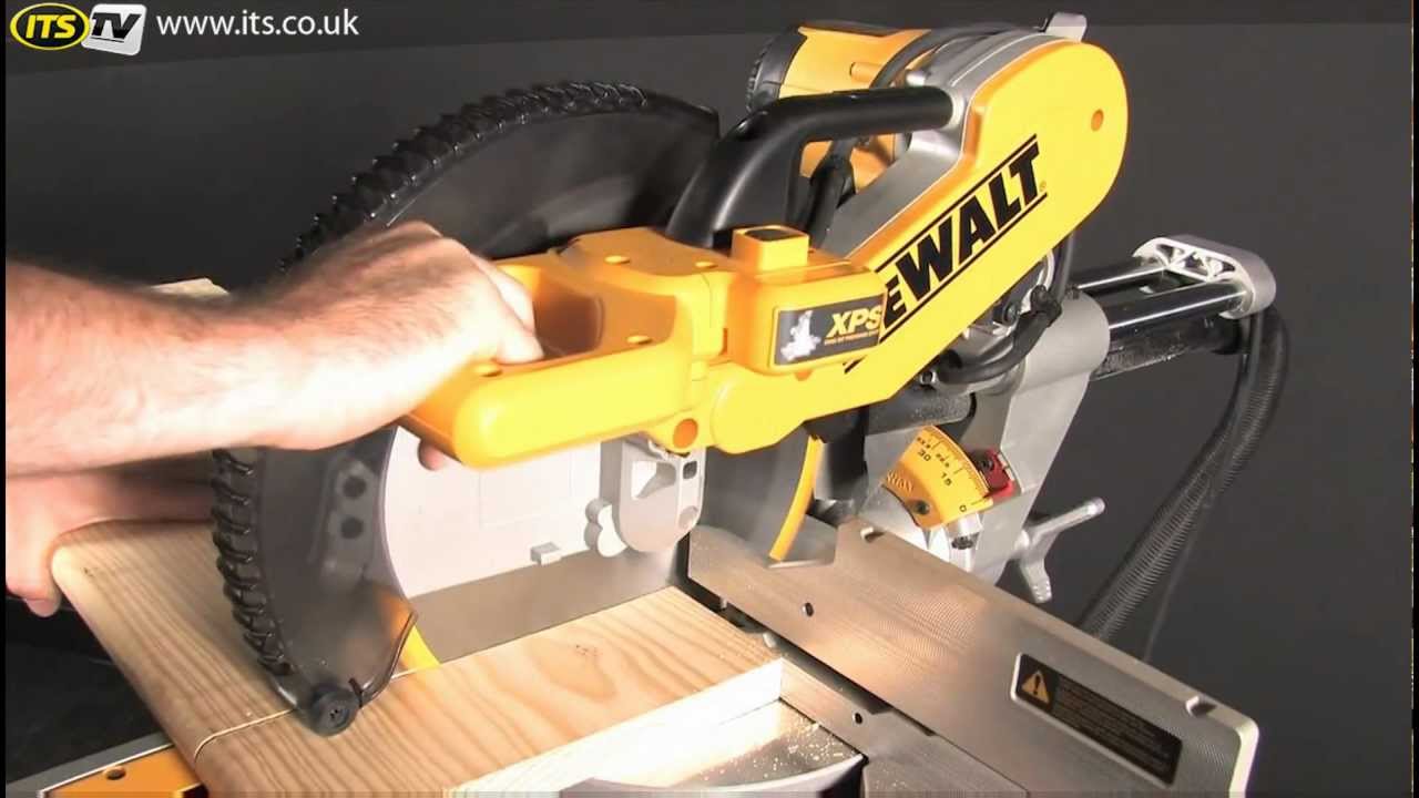 Dewalt DWS780 305mm Slide Compound Mitre Saw YouTube