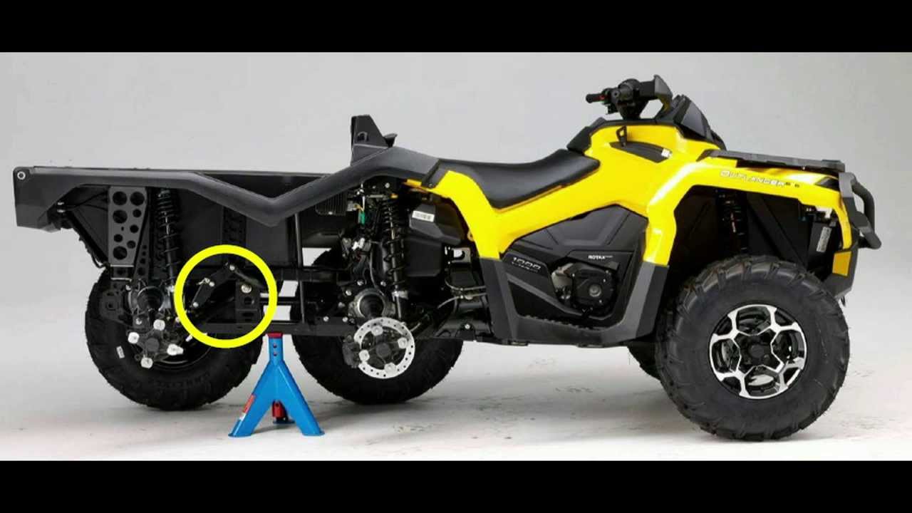 BRP Can Am Outlander 6x6 first test YouTube