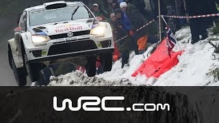 WRC スウェーデンラリー 2014  3日目ハイライト