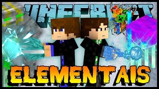 Bosses Elementais - Escola de Bruxos #11 (Minecraft)