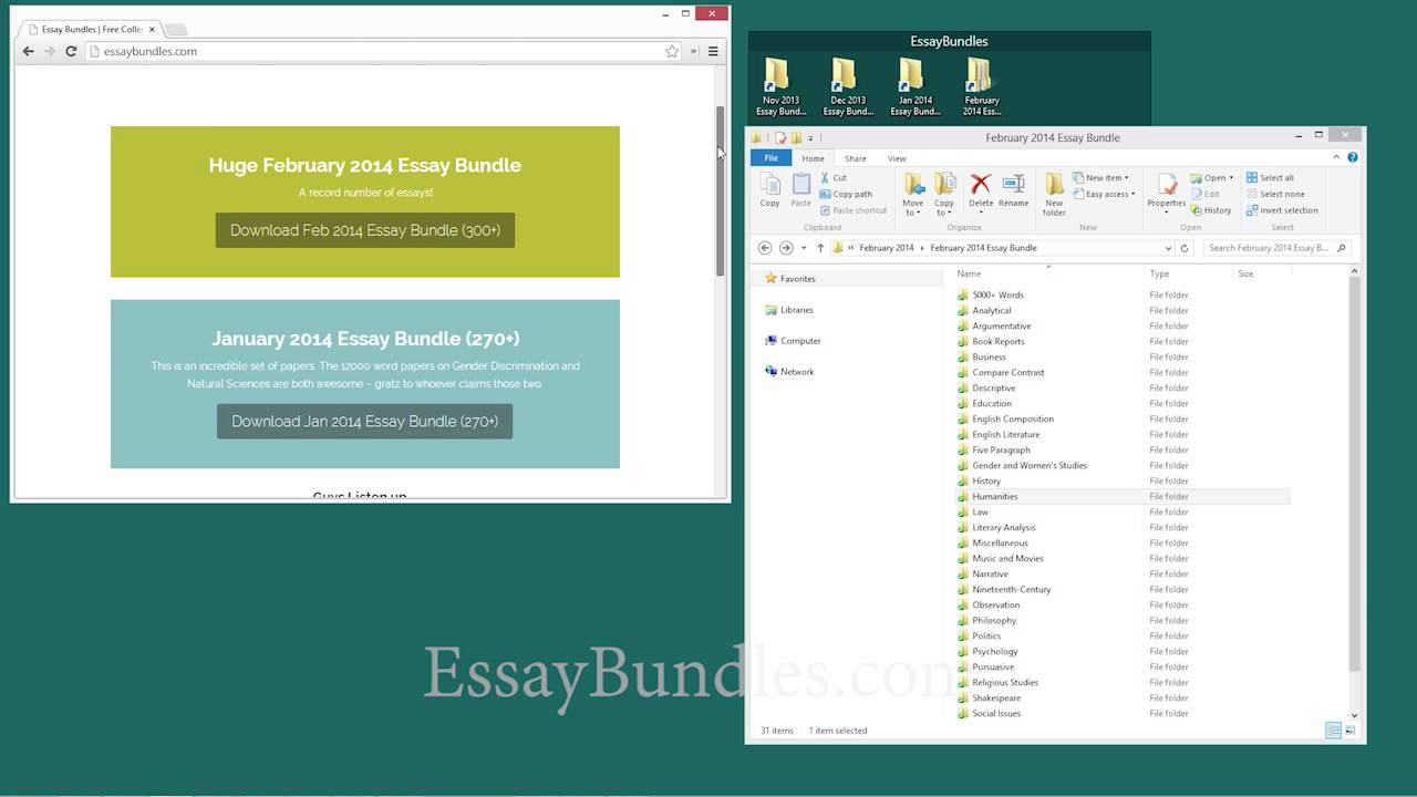 Buying essays online caught
