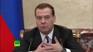 Дмитрий Медведев провел совещание правительства по Крыму
