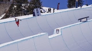 Worlds First Double Superpipe Competition